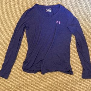 Purple Under Armour Long Sleeve